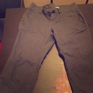 Anne Taylor Loft Julia Cropped Petite Slacks